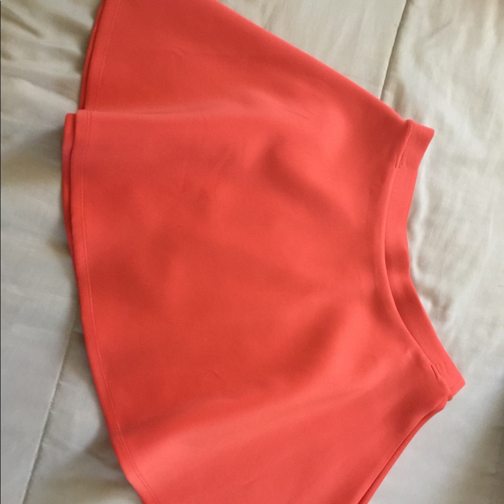 Orange circle skirt
